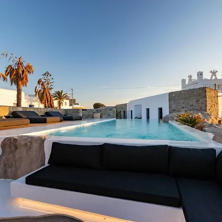 Black Villa- Cave Heated Pool Mykonos Town